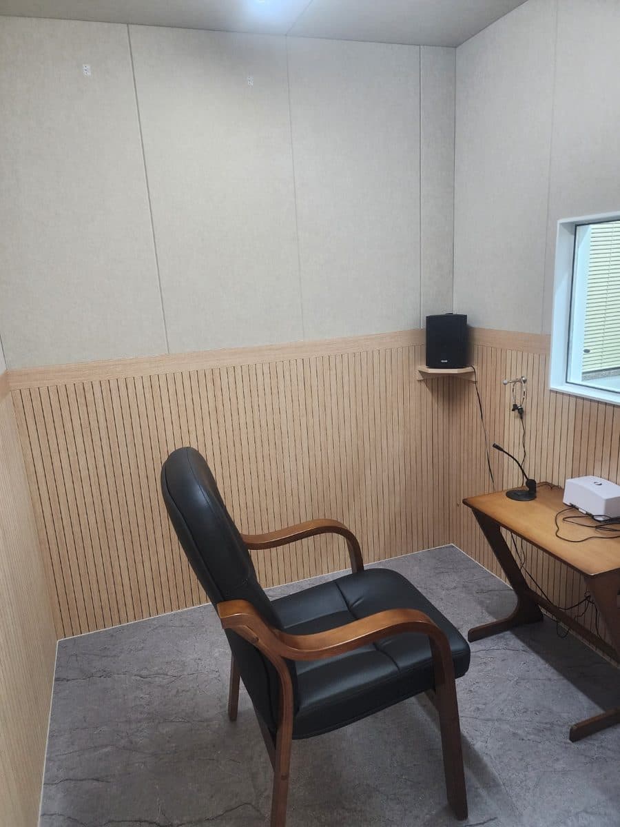 하나히어링 일산동구센터 청력측정 부스