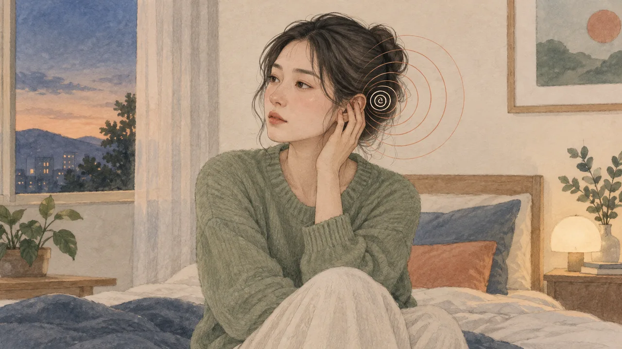 청각과민증 개념을 설명하는 일러스트